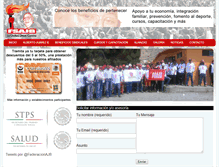 Tablet Screenshot of federacionsindicalajb.org